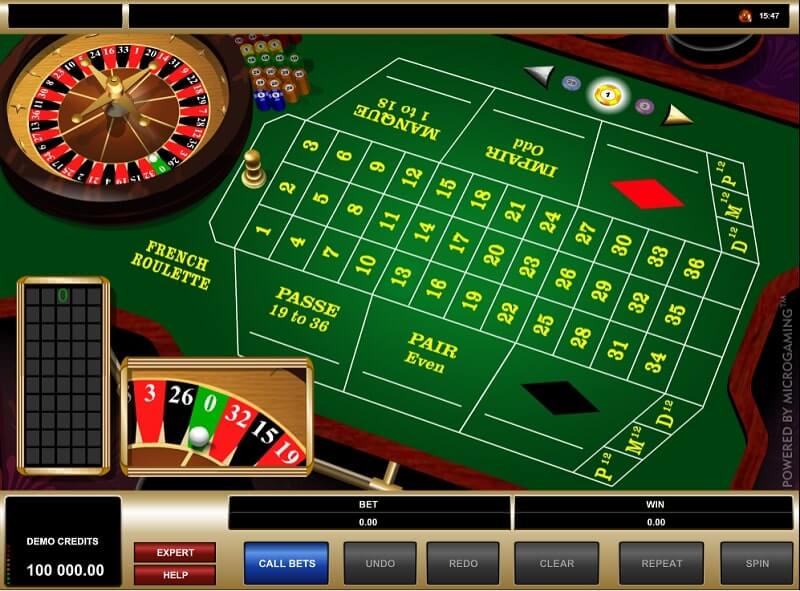 microgaming french roulette