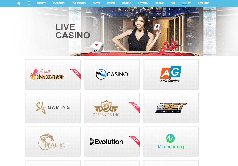 PLAE8 Live Casino