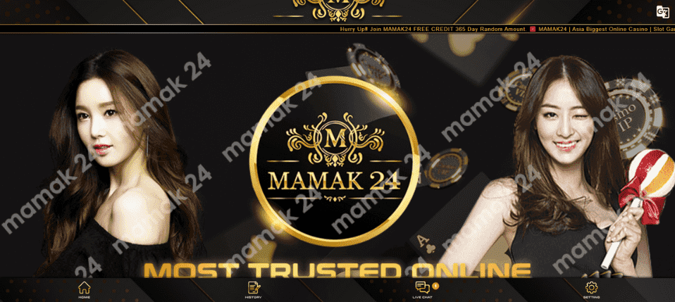 Mamak24 homepage