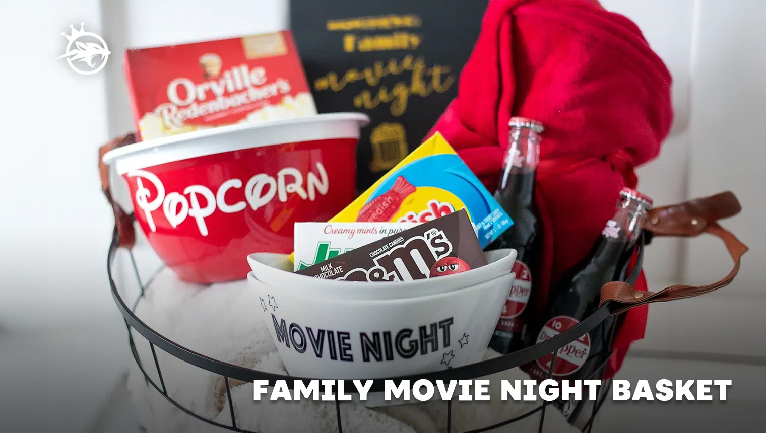 Family Movie Night Basket