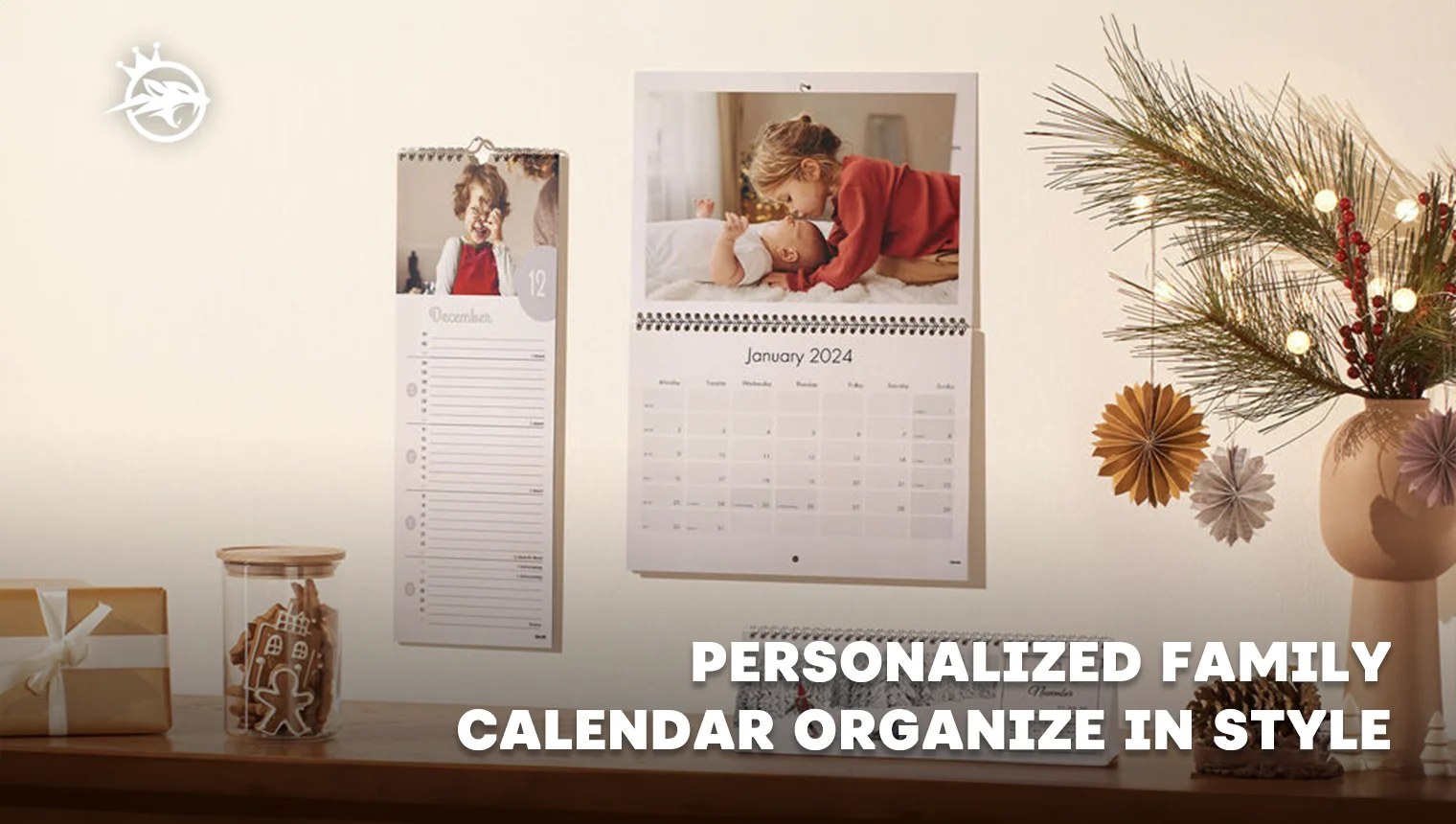 Personalized Family Calendar Organize in Style