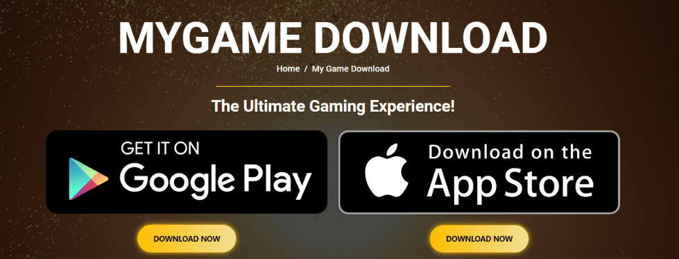 MyGame mobile app
