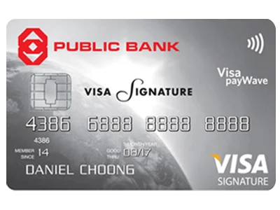 Public Bank Visa Signature Credit Card