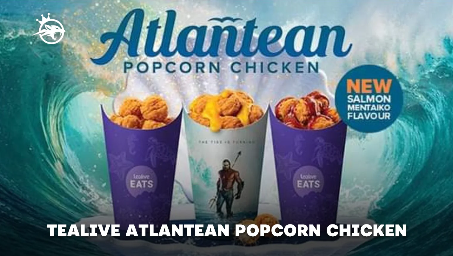 Tealive Atlantean Popcorn Chicken