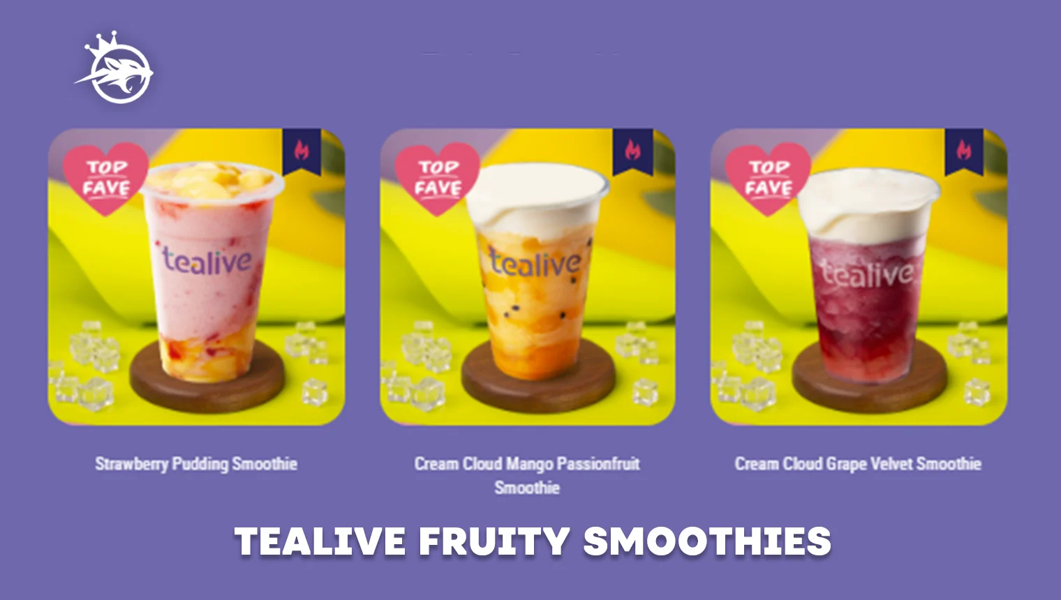Tealive Fruity Smoothies