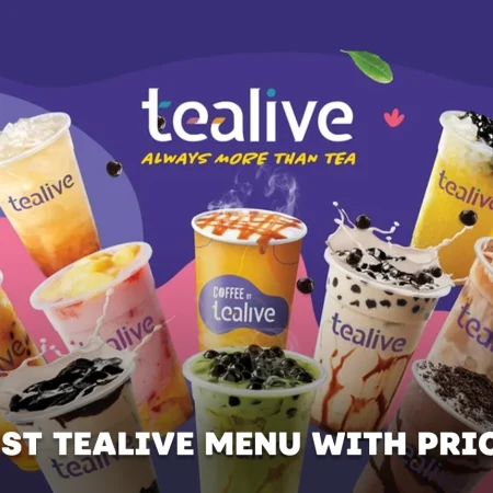 The Best Tealive Menu with Price List in 2024