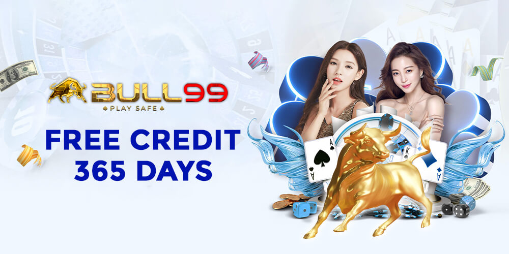 Bull99 Free Credit 365 Days