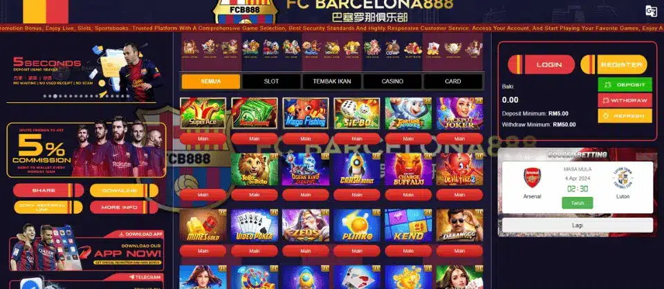 barcelona888 homepage