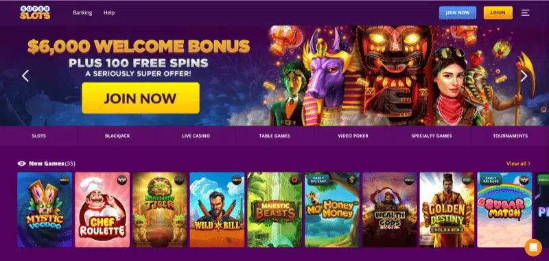 superslots homepage